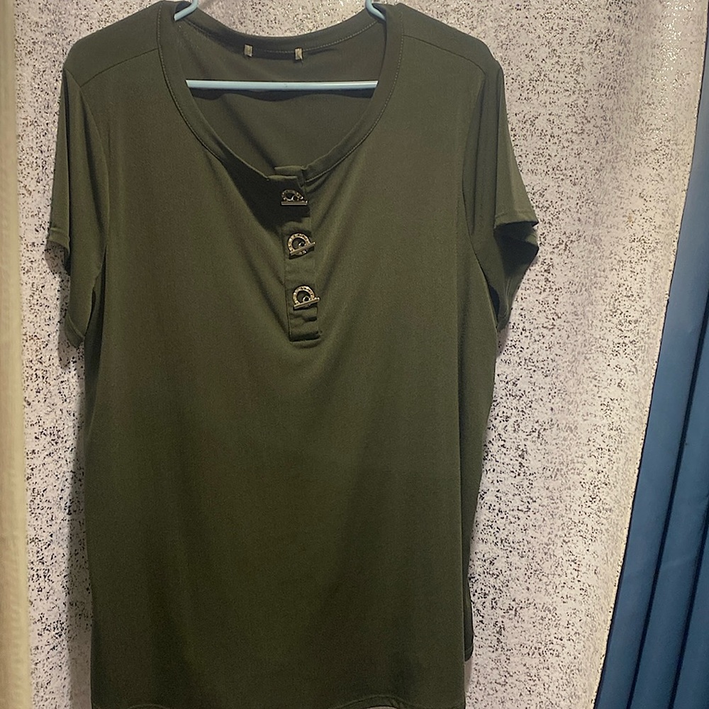 Olive Green with a little shine